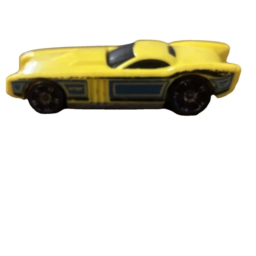 2003 Mattel Hot Wheels The Gov’ner Yellow With Blue 1:64 Diecast Car - Picture 2 of 8